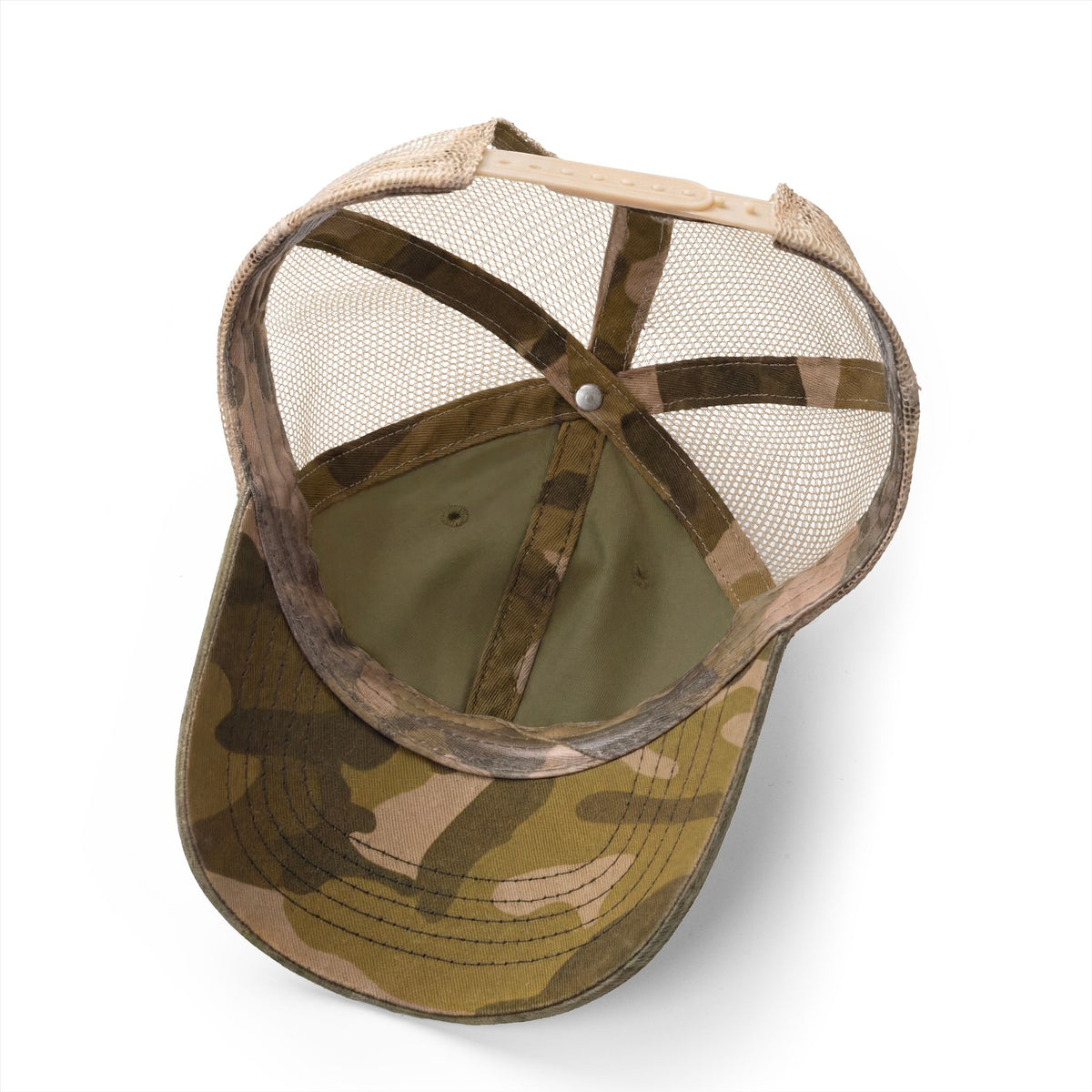 Embroidered Women's Washed Mesh-Back Cap