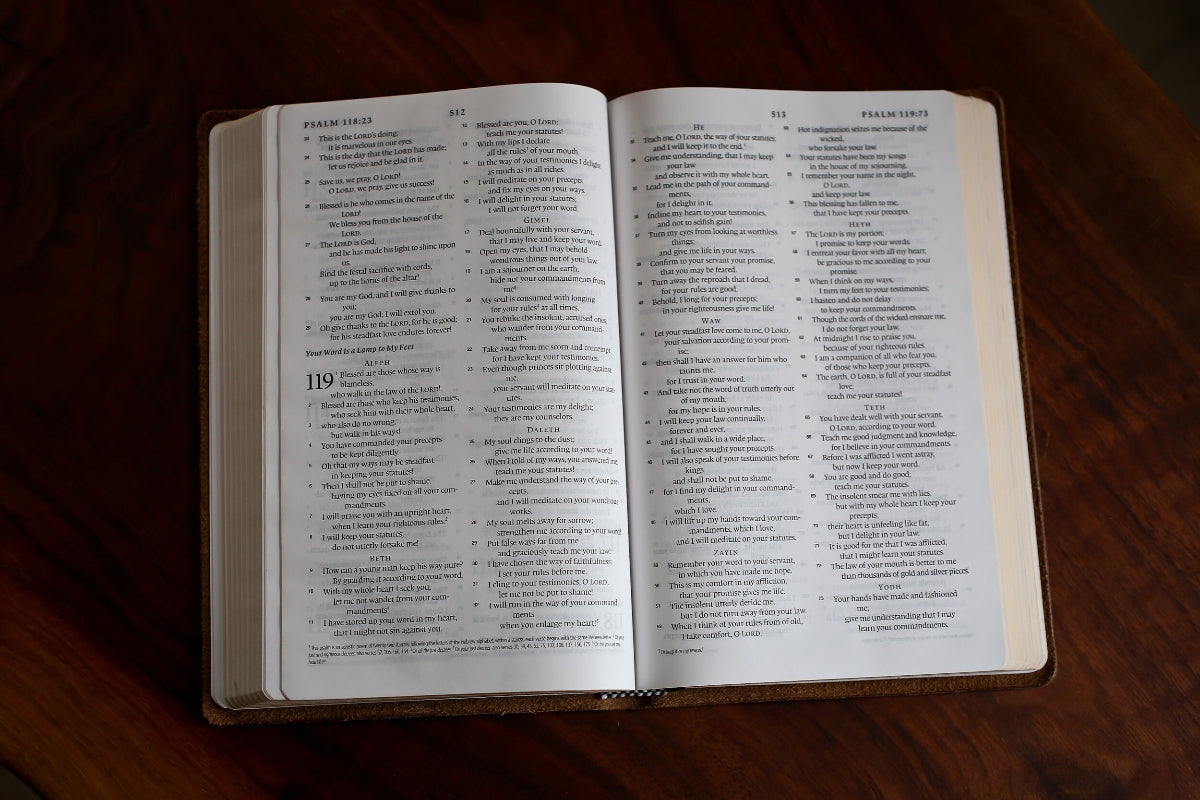 Handbound Thinline Bible - ESV