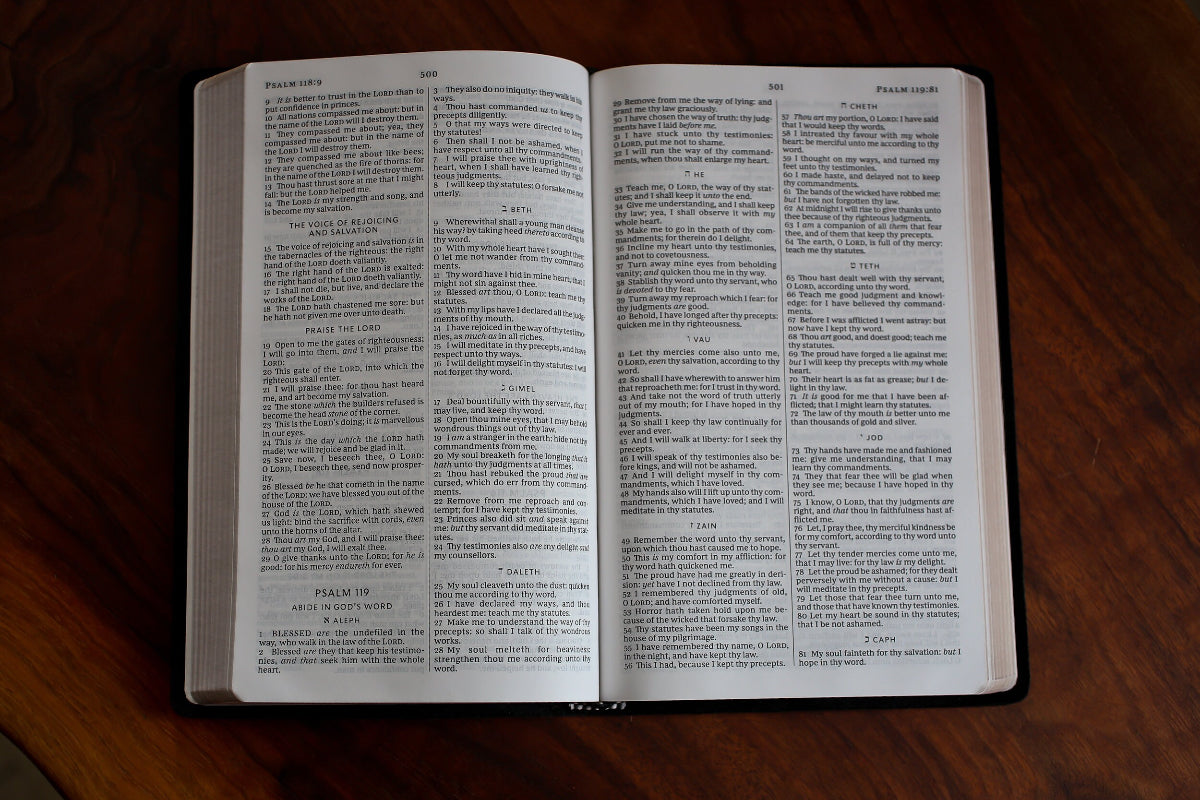 Handbound Thinline Bible - KJV