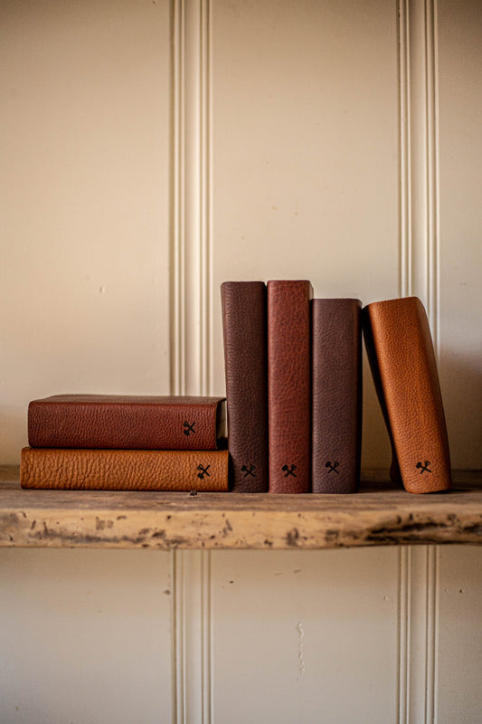 Large Print Handbound Leather Bible - NIV