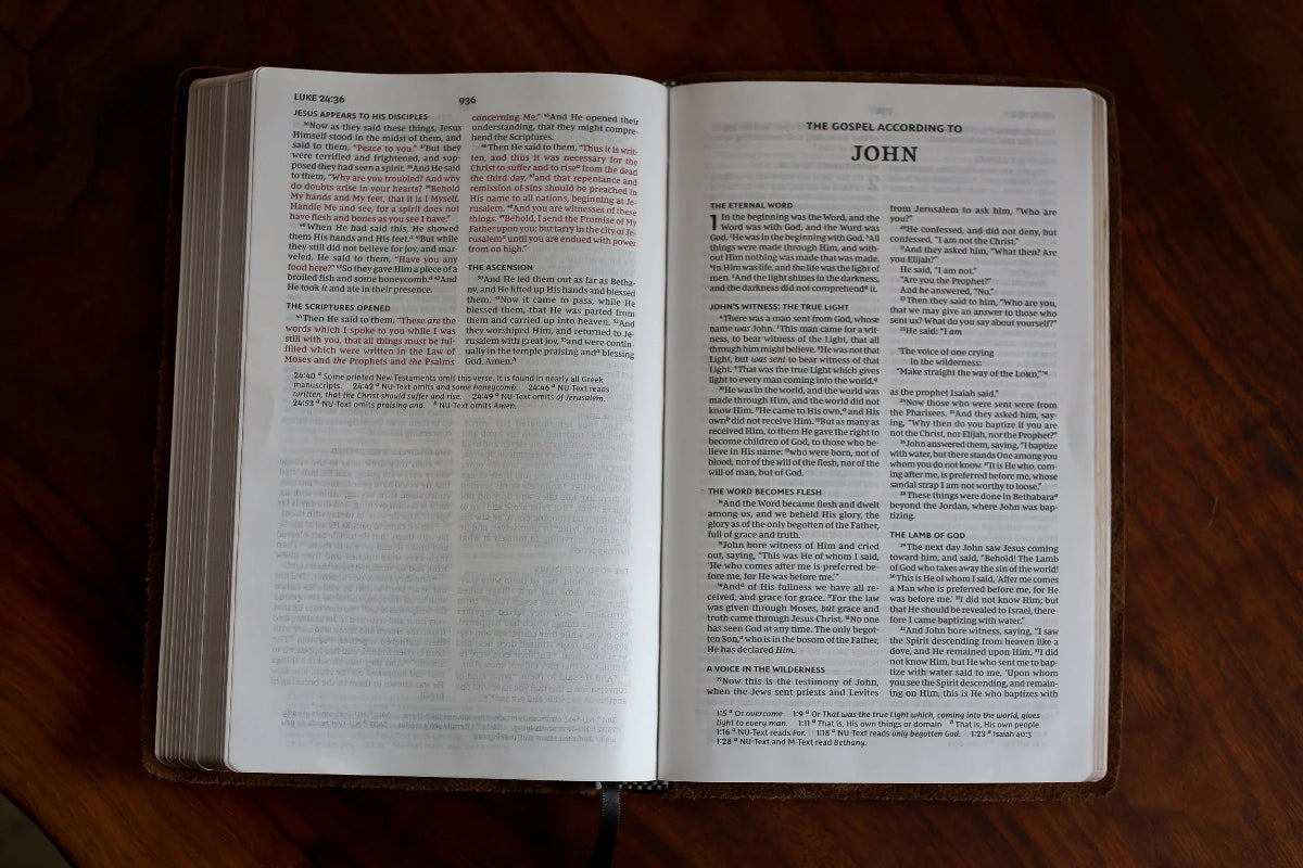 Handbound Thinline Bible - NKJV
