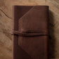 Wrapped Handbound Leather Bible - NKJV Thinline