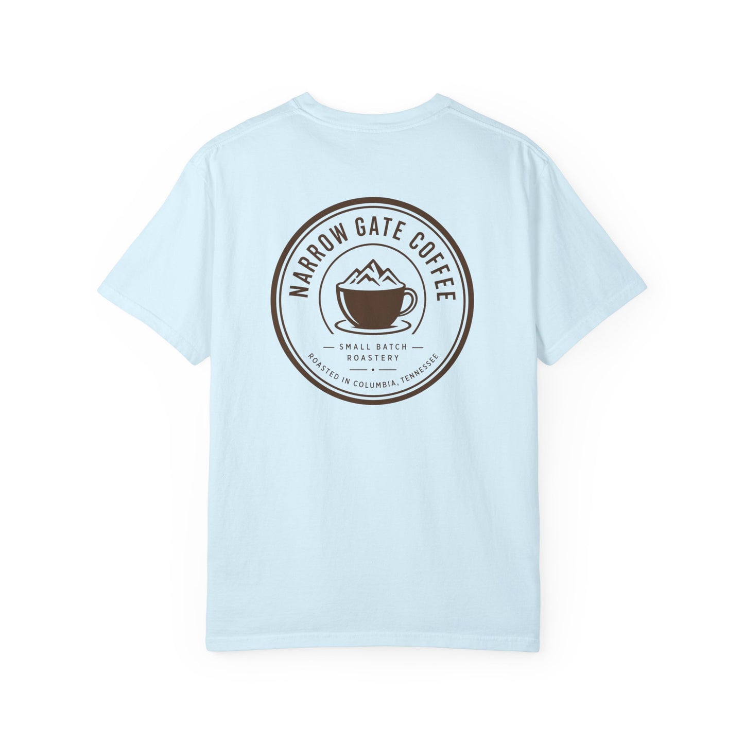 Coffee Shop T-Shirt — Narrow Gate Coffee Vintage Emblem