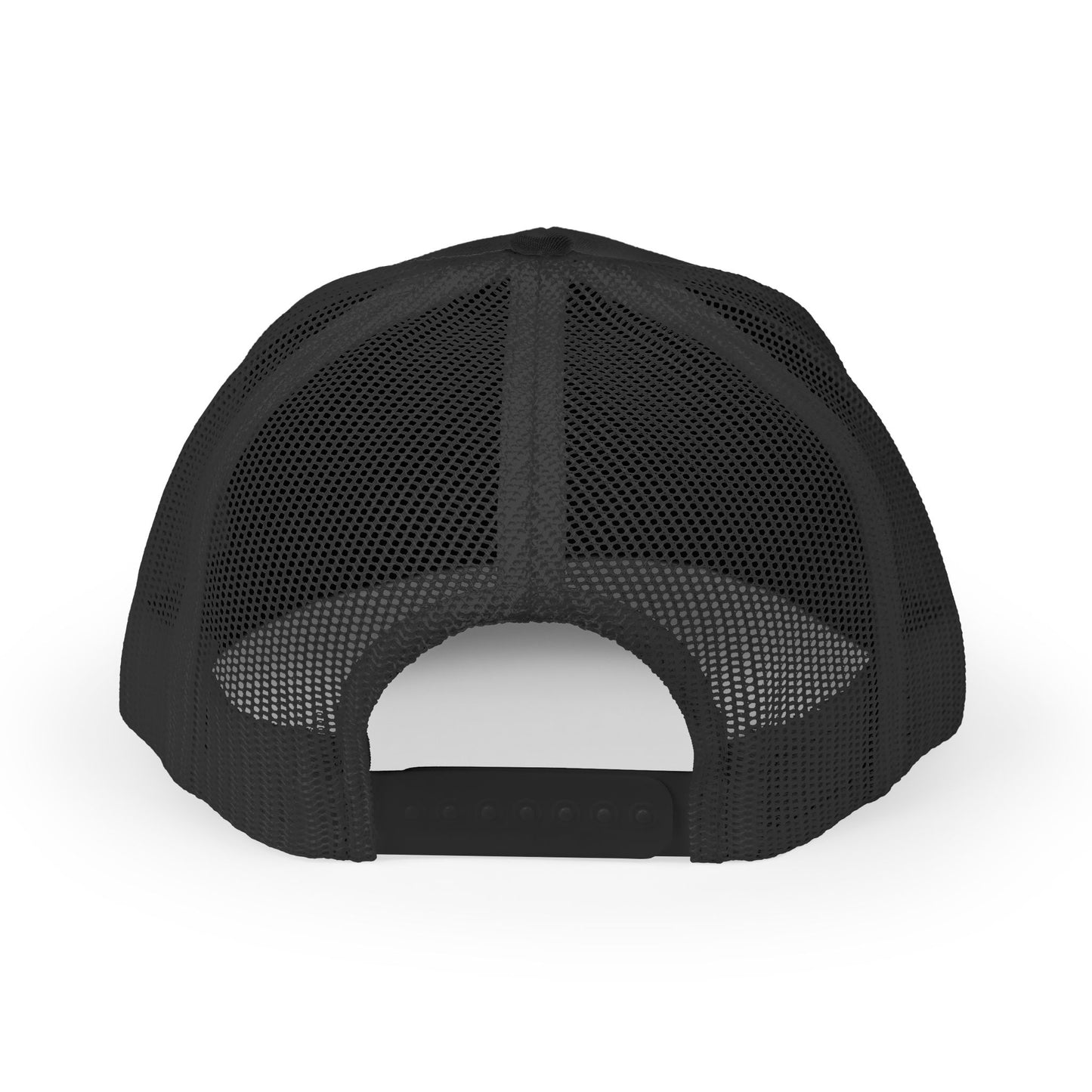 Narrow Gate Lodge Trucker Hat — Retro Mountain Mesh Cap