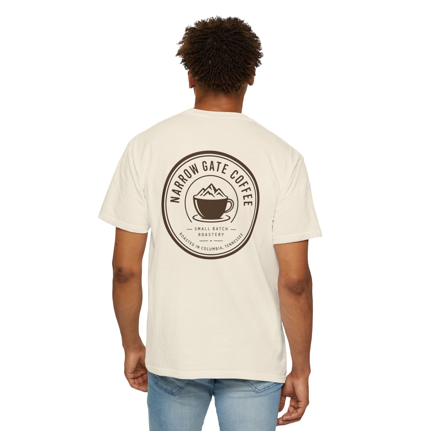 Narrow Gate Coffee T‑Shirt — Comfort Colors