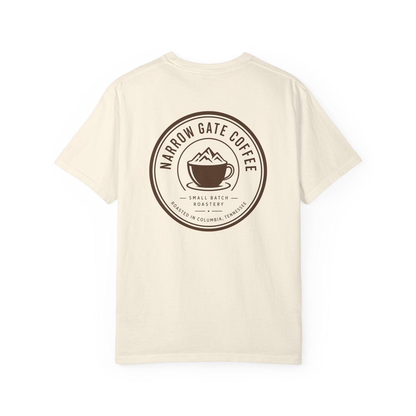 Narrow Gate Coffee T‑Shirt — Comfort Colors