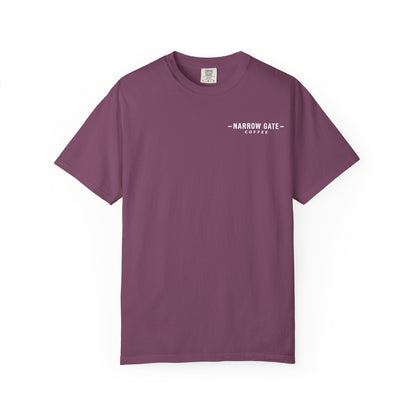 Narrow Gate Coffee T‑Shirt — Comfort Colors
