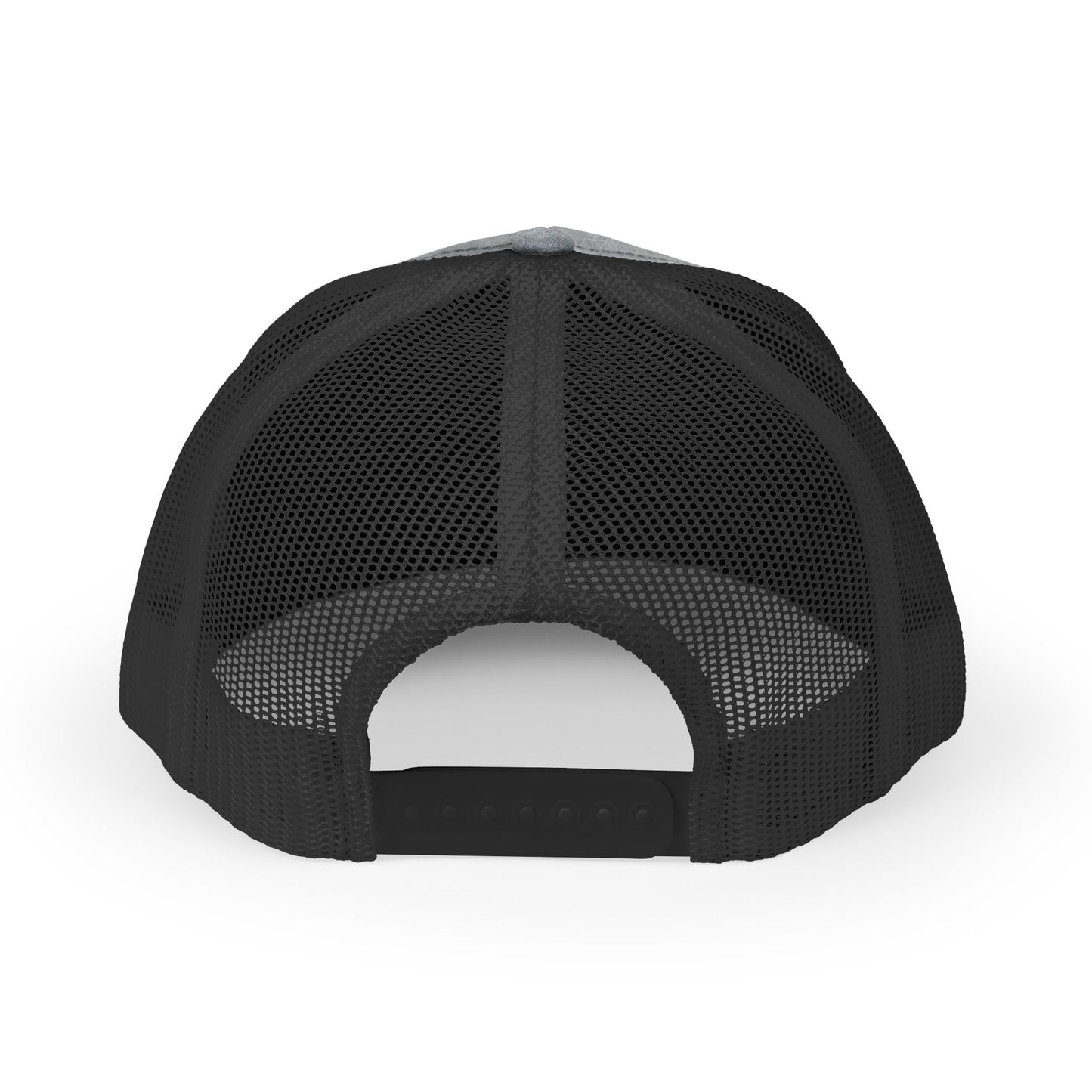 Narrow Gate Lodge Trucker Hat — Retro Mountain Mesh Cap