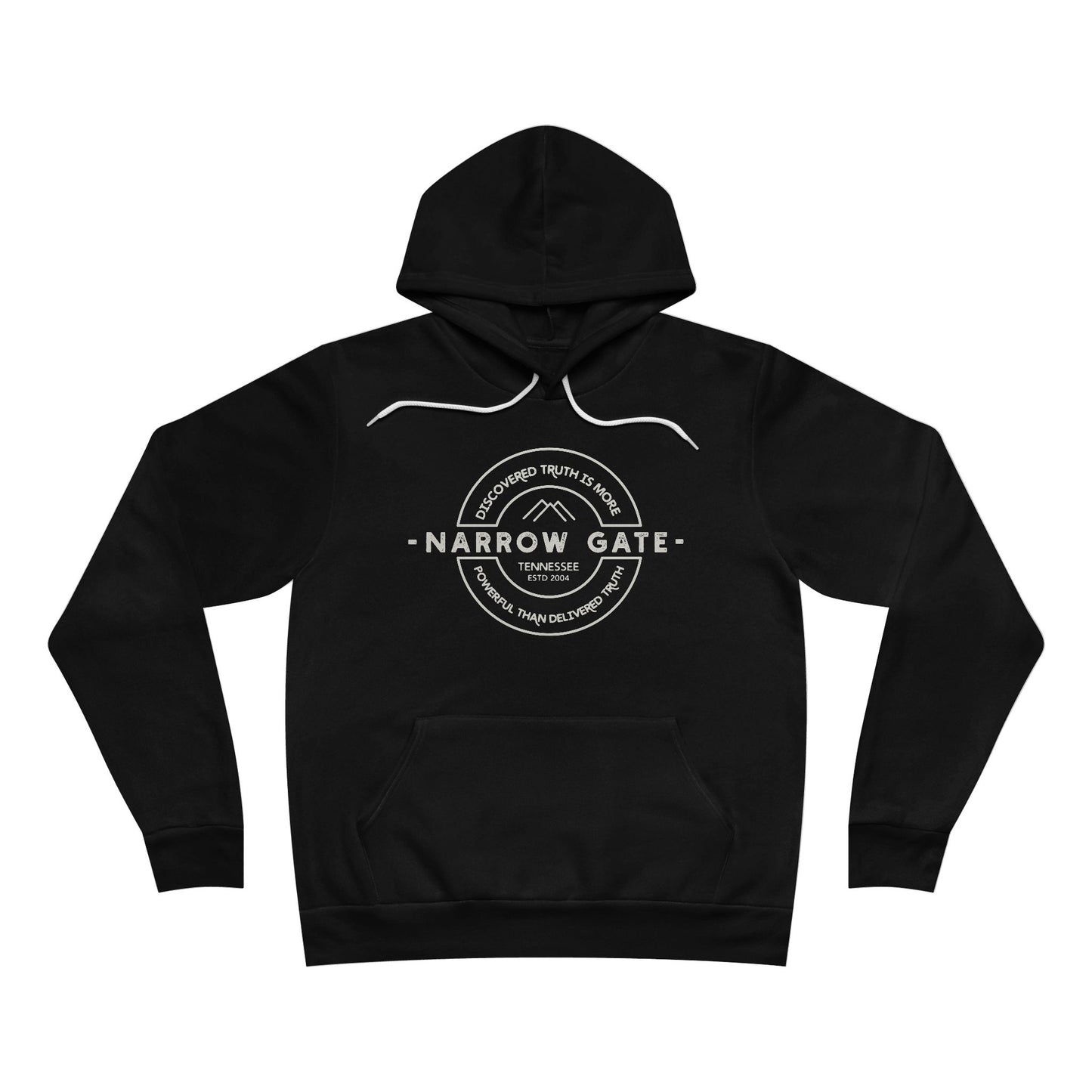Narrow Gate 'Find the Way' Graphic Hoodie — Inspirational Mountain Pullover