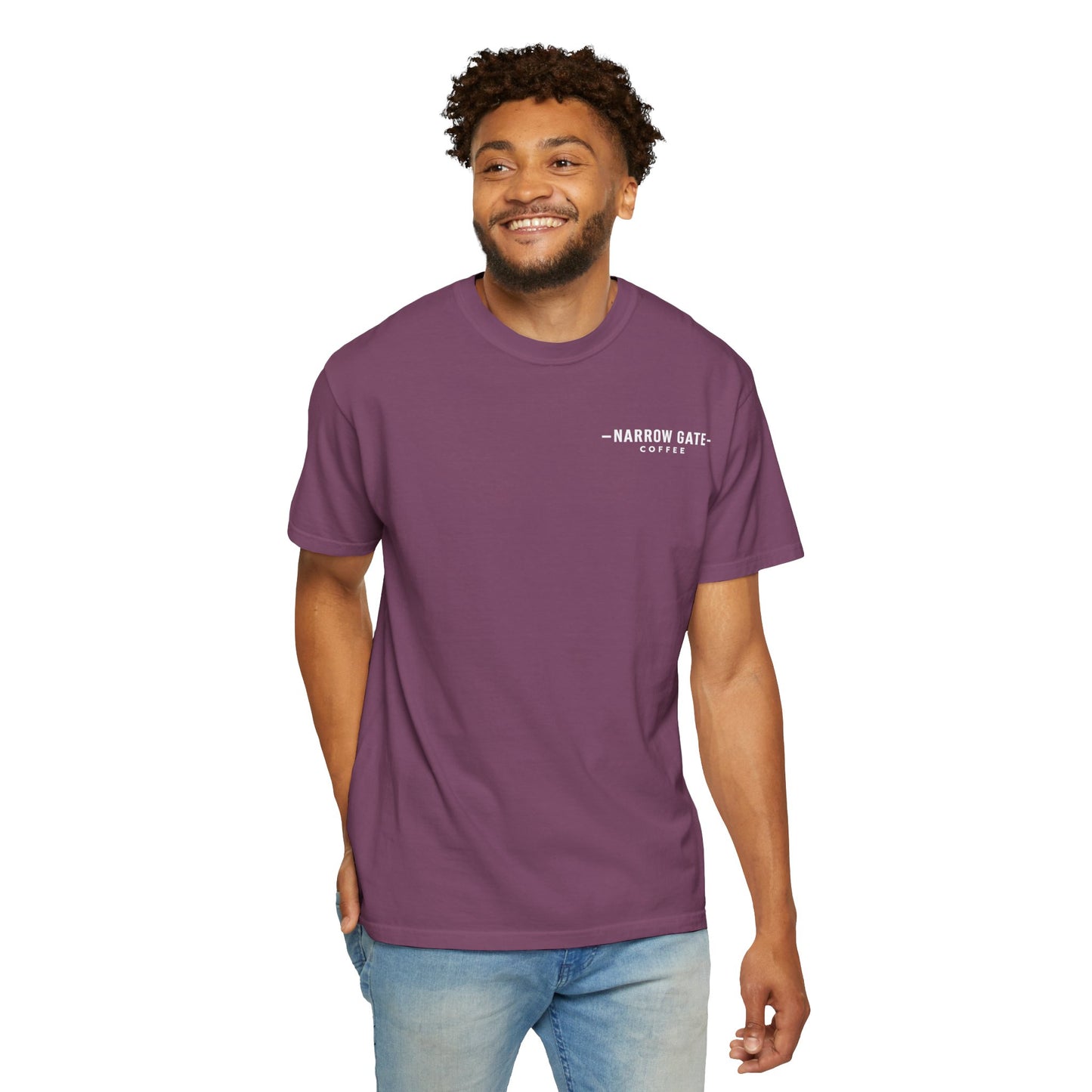 Narrow Gate Coffee T‑Shirt — Comfort Colors