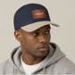 Leather Patch Baseball Cap — Narrow Gate Logo Mid-Profile Hat
