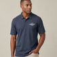 Emblem Logo Polo Shirt — Classic Port Authority Fine Pique Blend