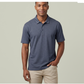 Emblem Logo Polo Shirt — Classic Port Authority Fine Pique Blend