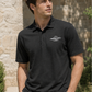 Emblem Logo Polo Shirt — Classic Port Authority Fine Pique Blend