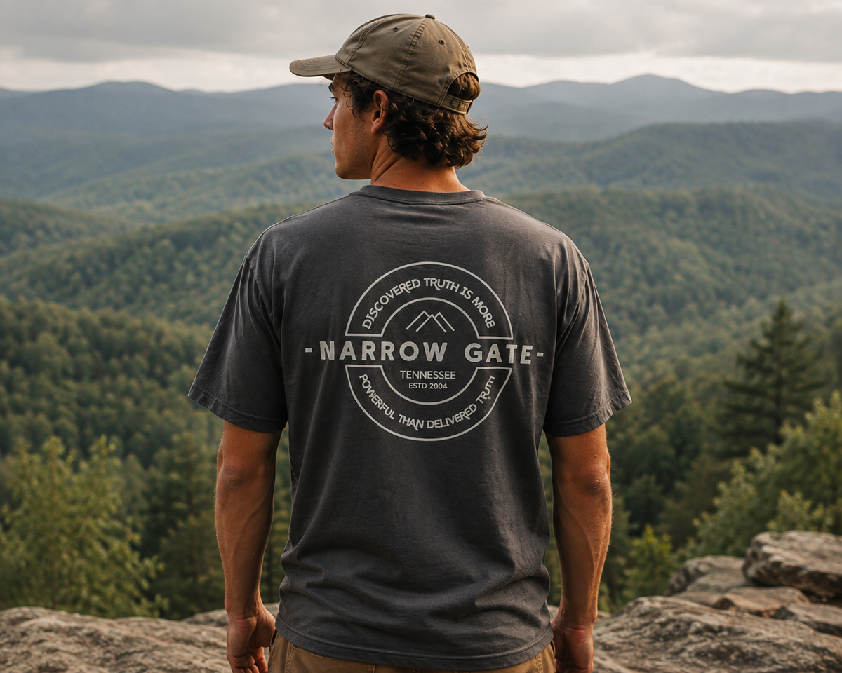 Narrow Gate Graphic T-Shirt — Adventure Logo Tee