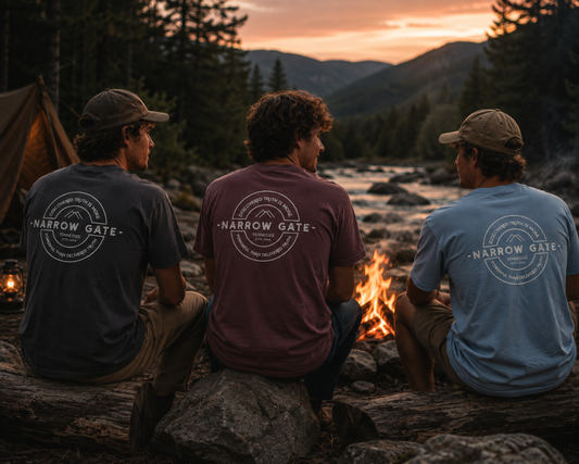Narrow Gate Graphic T-Shirt — Adventure Logo Tee