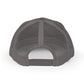 Narrow Gate Lodge Trucker Hat — Retro Mountain Mesh Cap