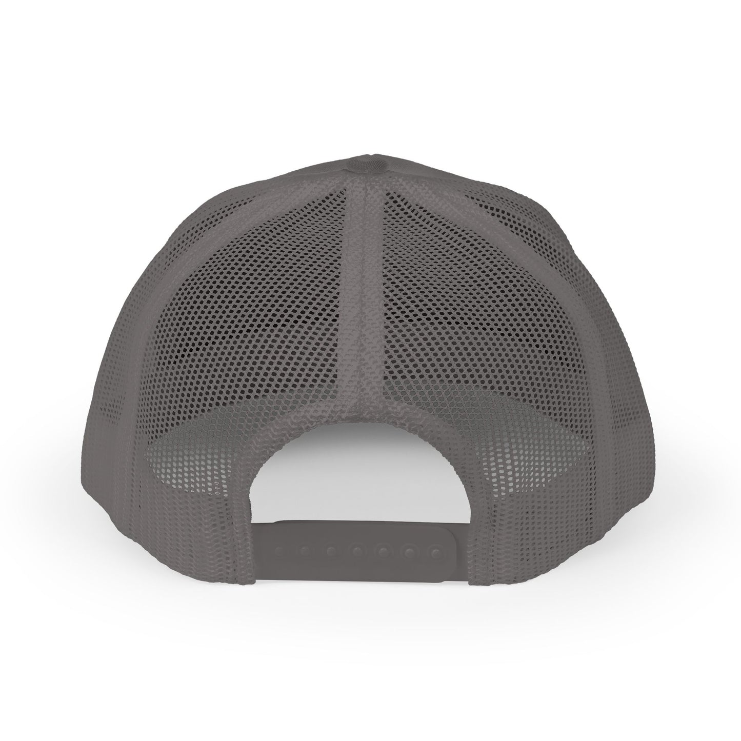 Narrow Gate Lodge Trucker Hat — Retro Mountain Mesh Cap