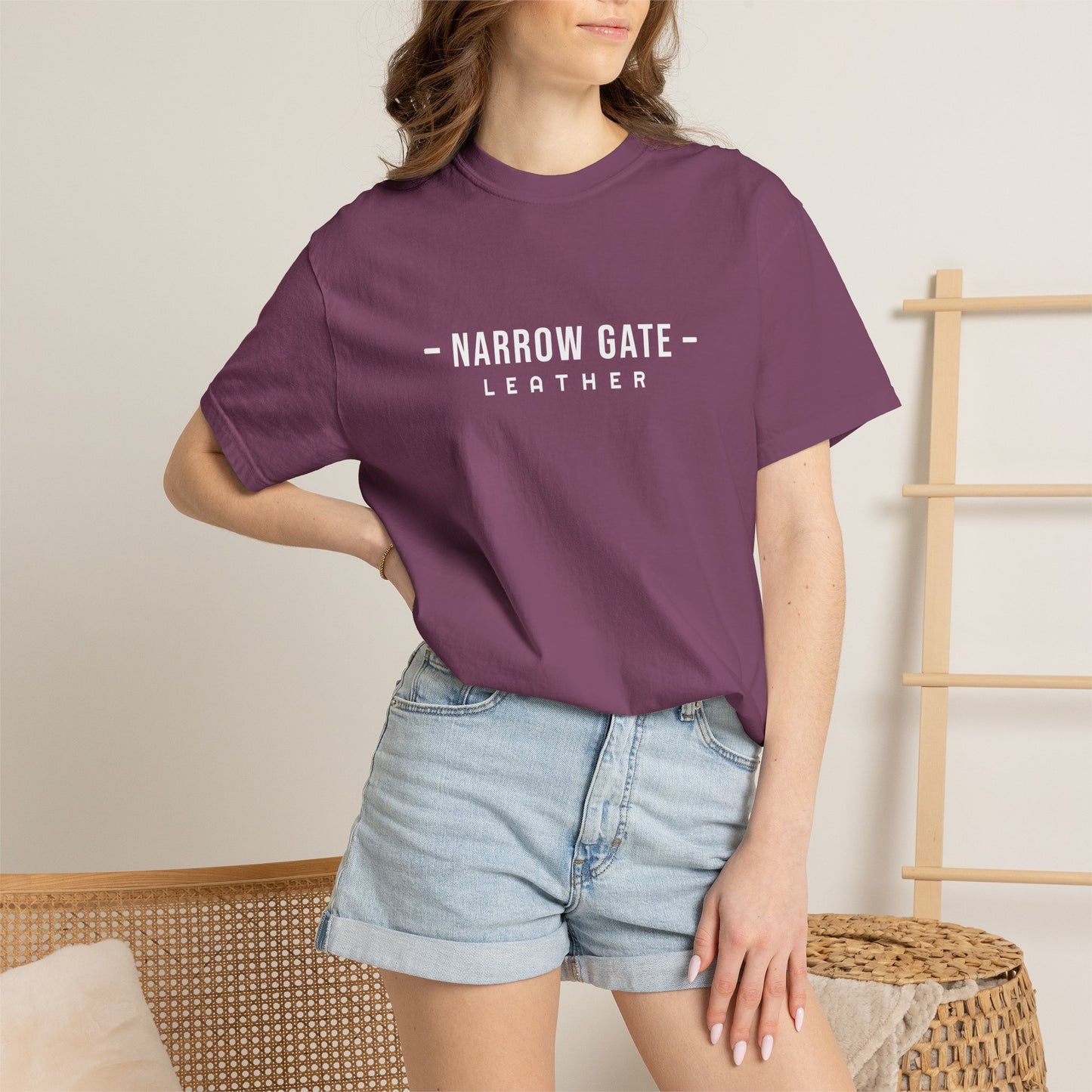 NG Leather T-Shirt