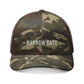 Camouflage Trucker Hat — "NARROW GATE" Embroidered Mesh Cap
