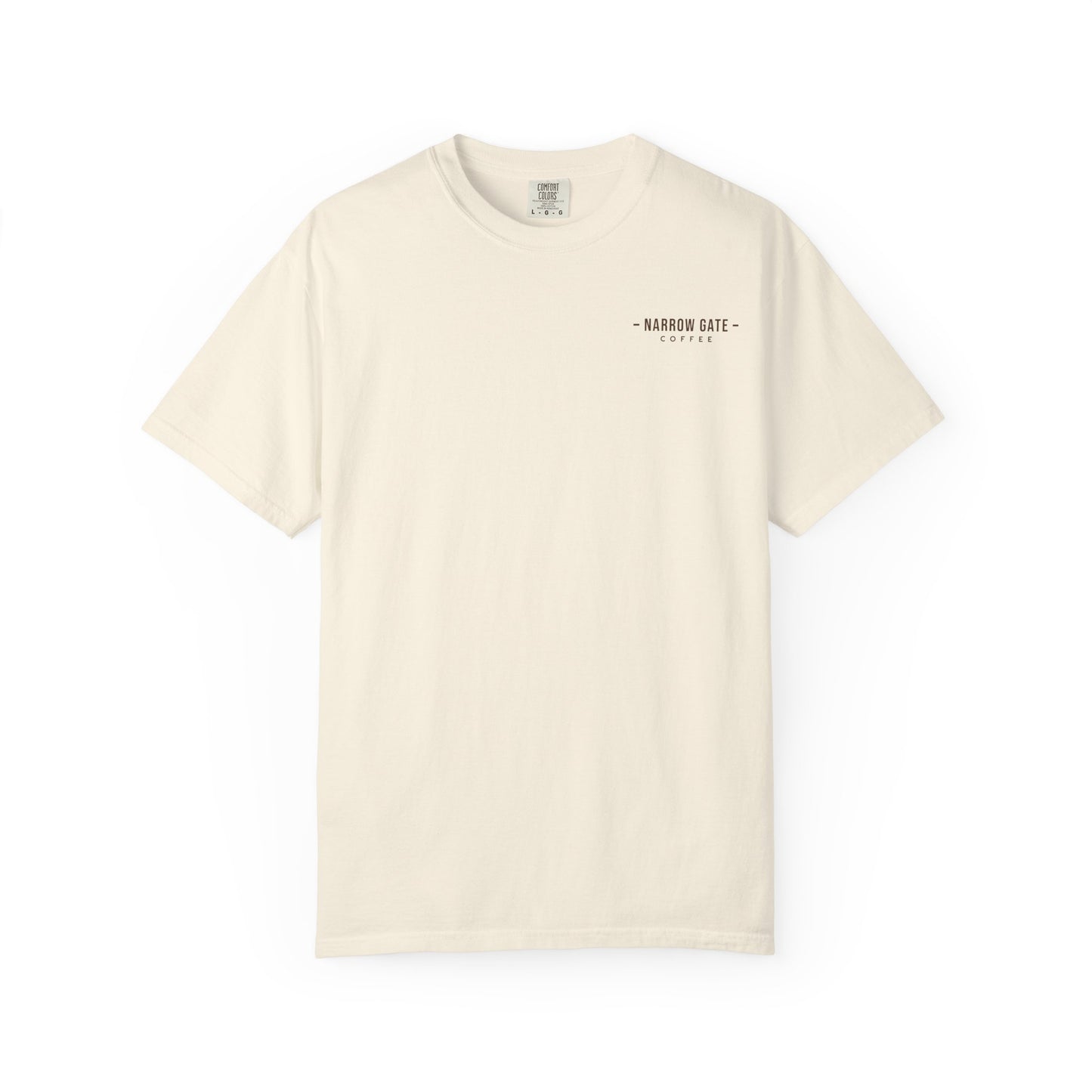 Coffee Shop T-Shirt — Narrow Gate Coffee Vintage Emblem