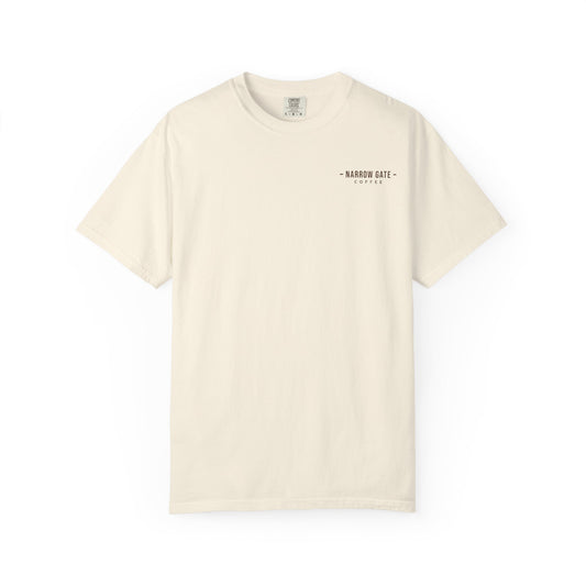Coffee Shop T-Shirt — Narrow Gate Coffee Vintage Emblem