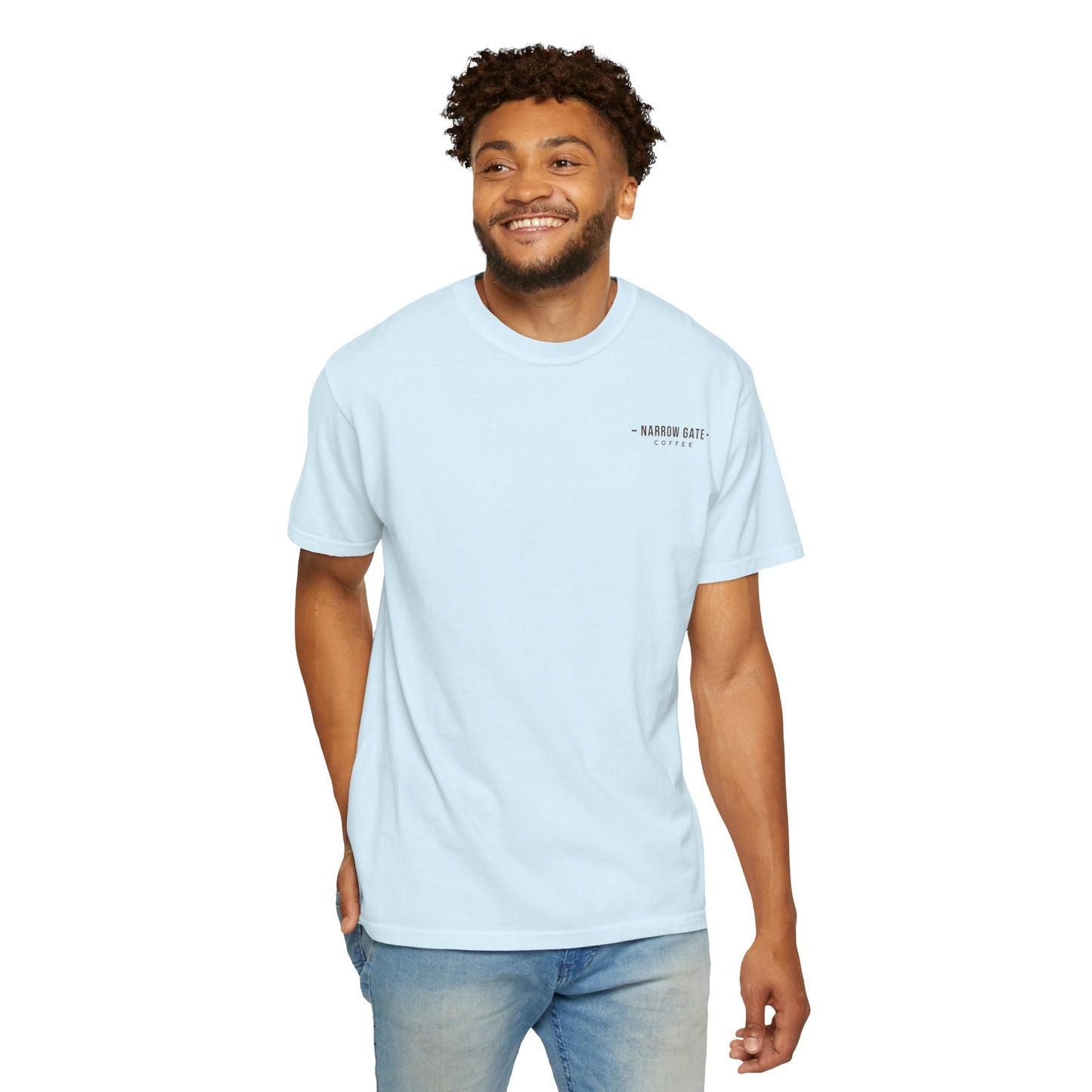 Coffee Shop T-Shirt — Narrow Gate Coffee Vintage Emblem