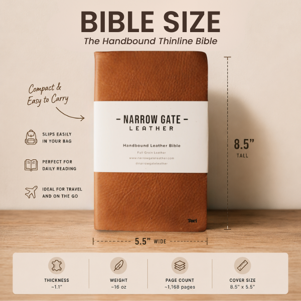 Handbound Thinline Bible - KJV