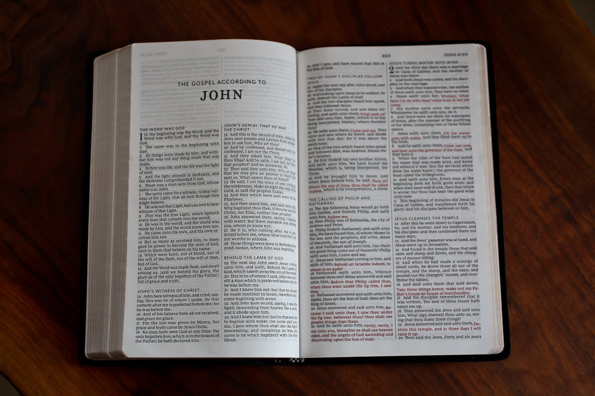 Handbound Thinline Bible - KJV