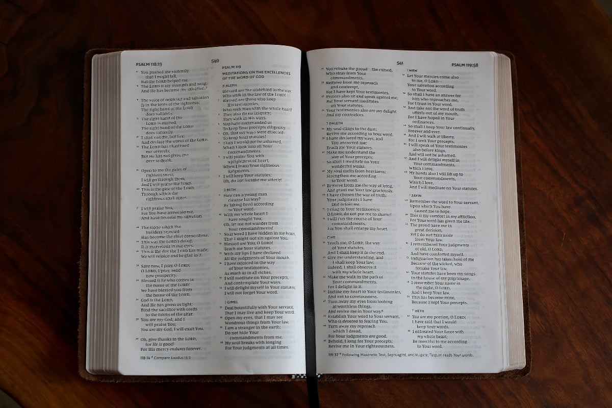 Handbound Thinline Bible - NKJV