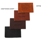 Wrapped Handbound Leather Bible - NLT Thinline