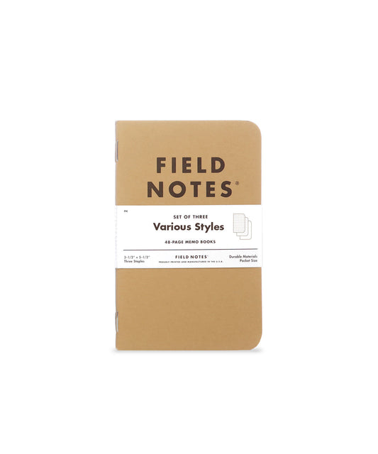 Field Notes Refill 3-Pack